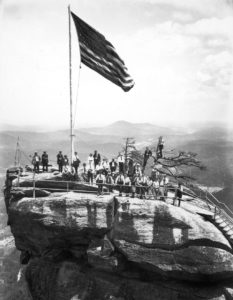 group_with_old_glory BW