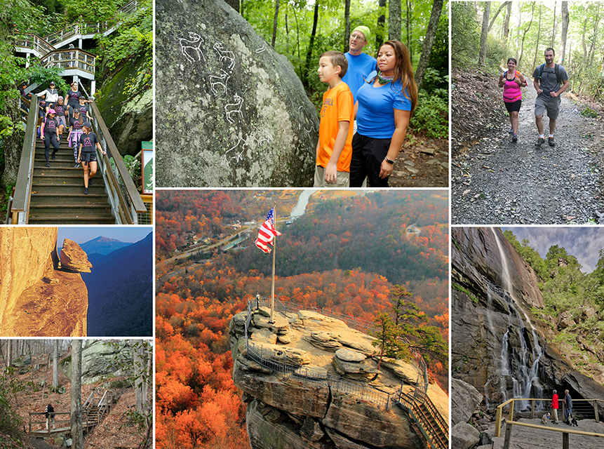 Paradise Falls, Hiking route in North Carolina